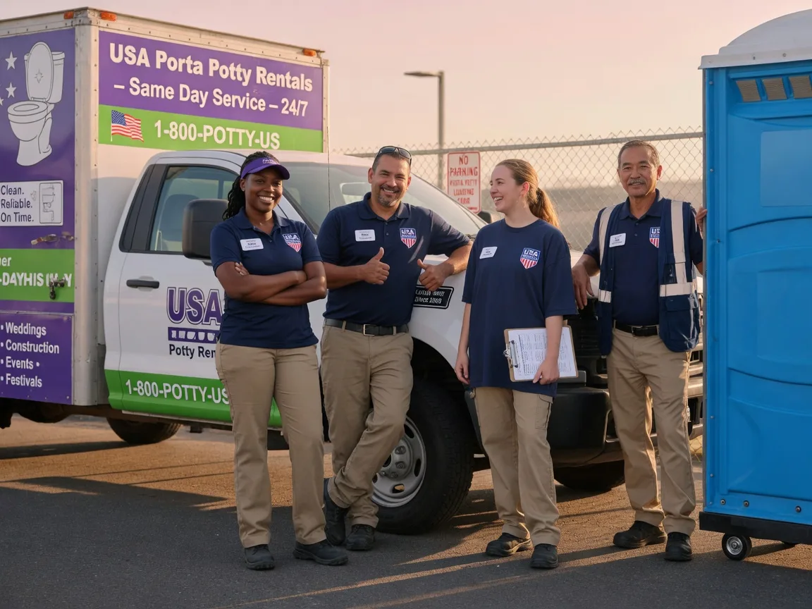 Porta Potty Rental company in Cherry Fork, OH